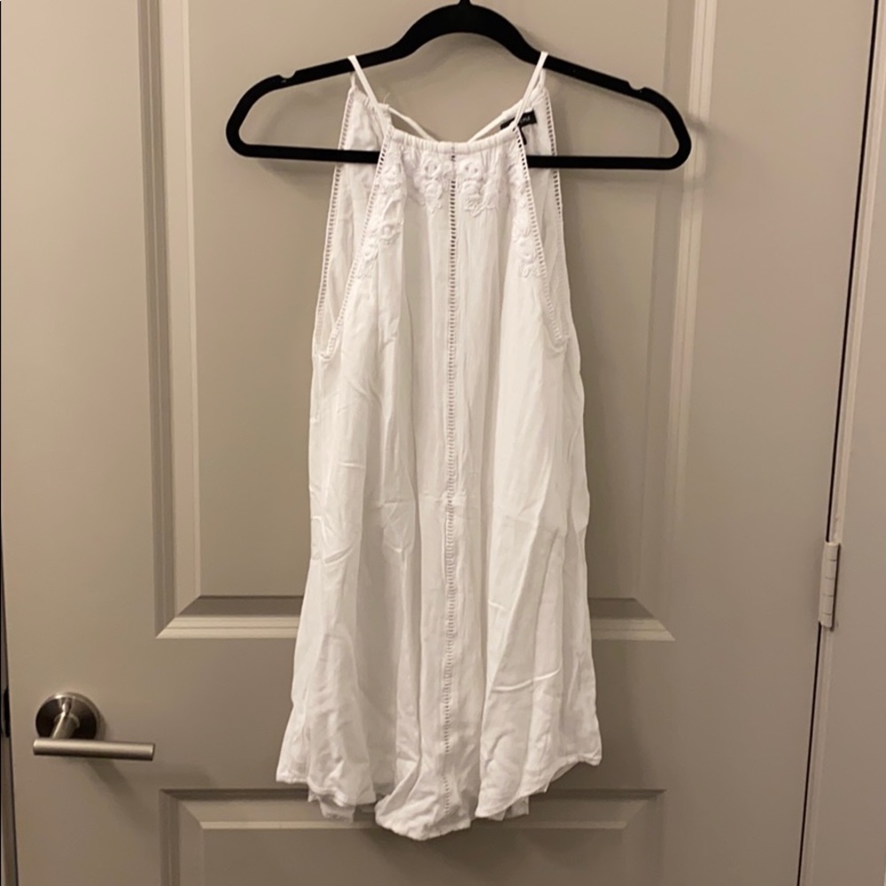 Kendall & Kylie white dress